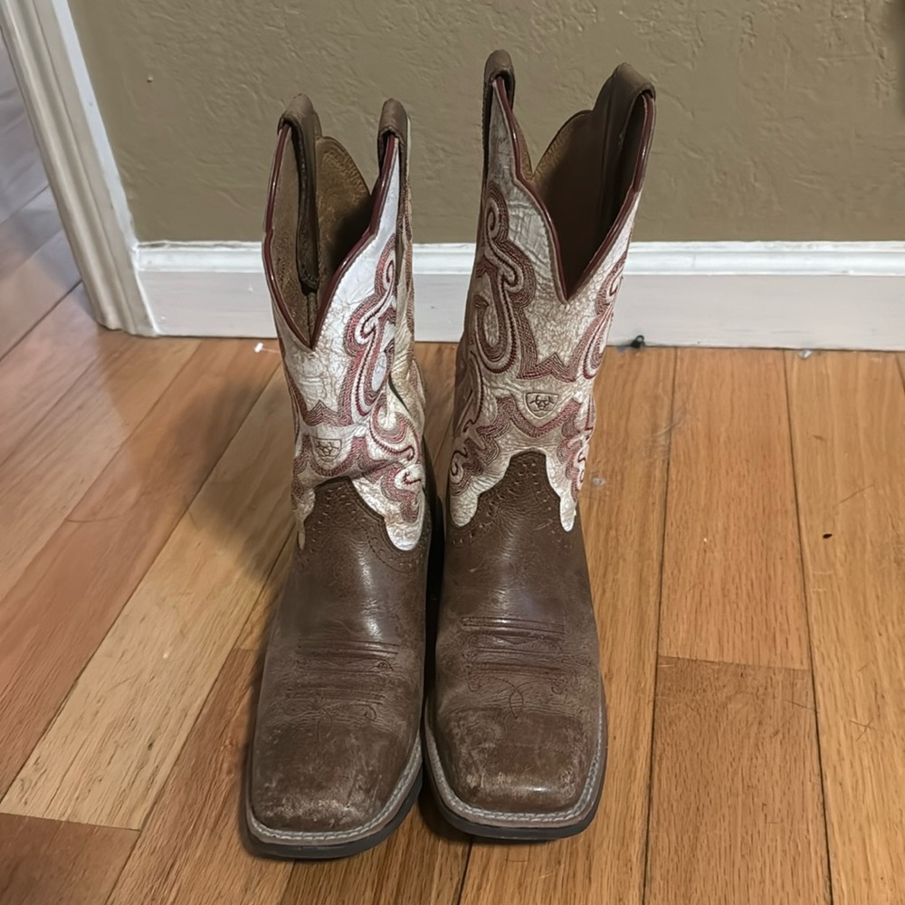 Ariat QuickDraw western boot sandstorm